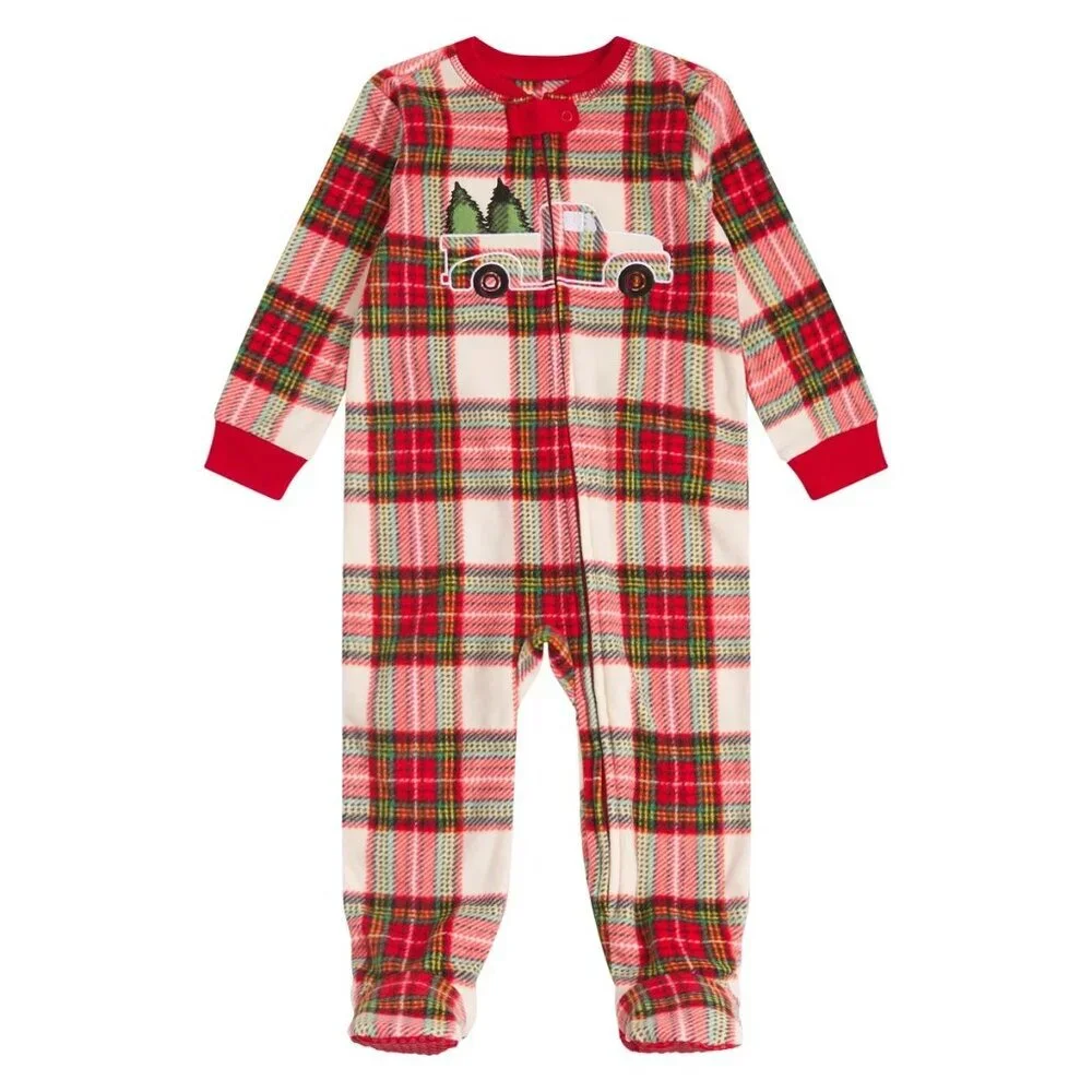 Eddie Bauer Family‎ Holiday Pajama Baby One Piece 18M